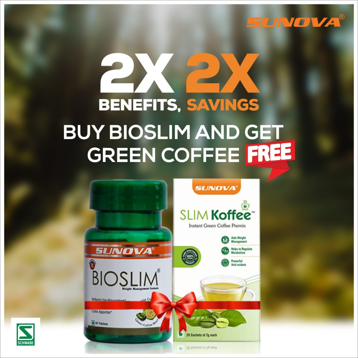 Bioslim and green coffee
