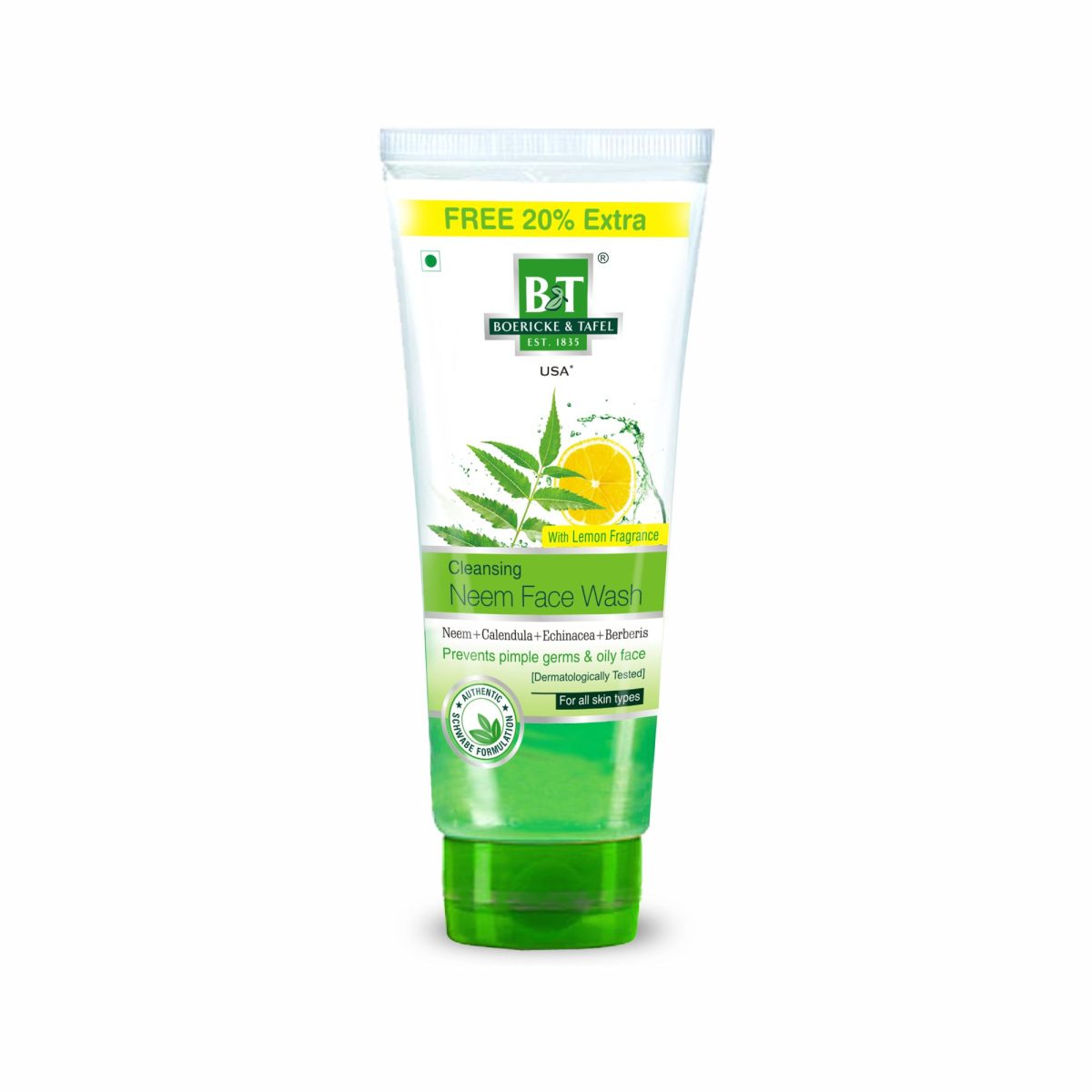 B&T CLEANSING NEEM FACE WASH 60ML